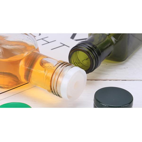 Бутылка оливкового масла 750 Мл стеклянная в сделанной машине предохранения от солнечного света запаса