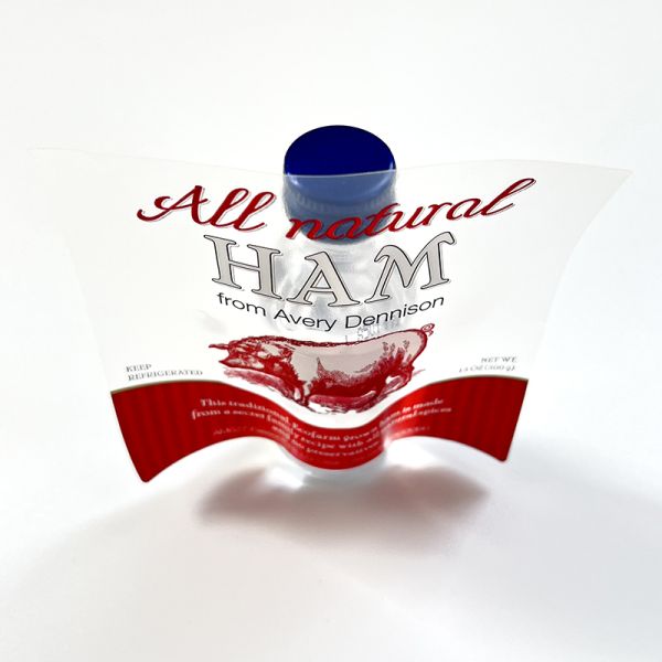 Custom Printed Food Private Label Brand Vinyl Transparent Clear Label Logo Sticker for Animal Images Medical Label