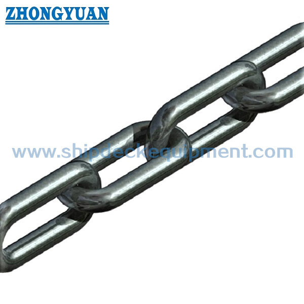 DIN 763 Long-Link Round Steel Chain | Tested Non-Calibrated General-Purpose Chain