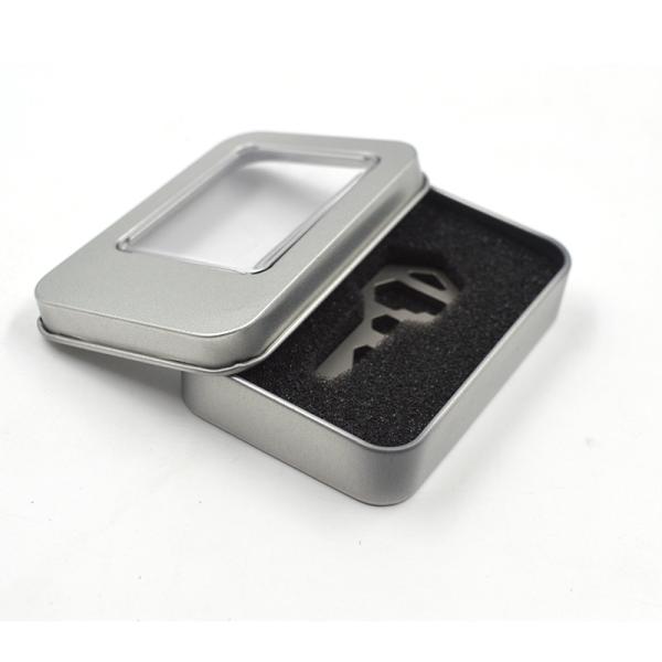 Outdoor Titanium Camping Parts EDC Bottle Opener Key Shaped Multi Tools