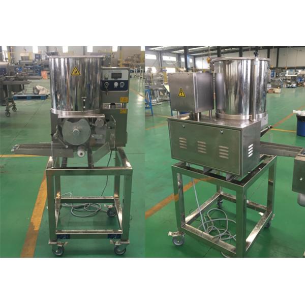 Small Burger Patty Machine Chicken 2100PCS/H Commercial Burger Making Machine