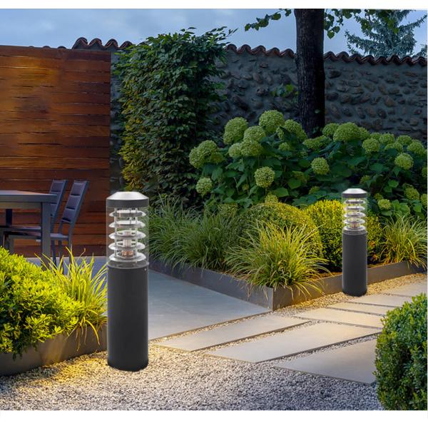 Paisagem da casa de campo do hotel das luzes E27 220V 145x600MM do gramado do diodo emissor de luz do quintal