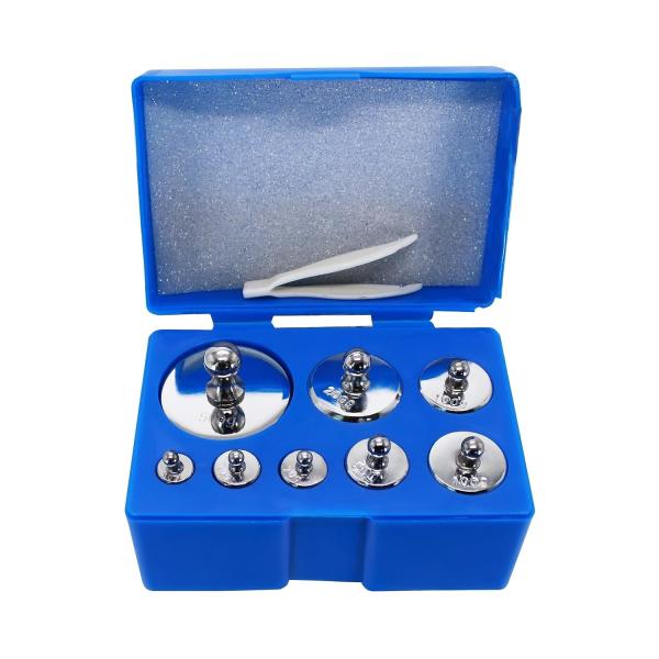 17 Pcs Calibration Weights Set, 10mg-100g Grams Weights Calibration, Precision Stainless Steel Calibration Weight Kit