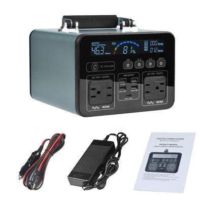 700Wh 110v 240v Lithium Battery Portable Solar Generator
