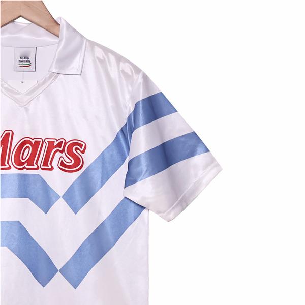 Napoli 1988-1990 Retro Away Football Shirts Replica Moisture Wicking