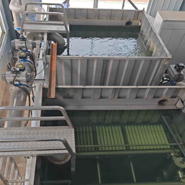 20-200m3/d Capacity Building Material Shops Industrial MBR Wastewater Treatment Plant