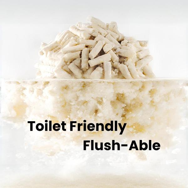 Clumping Strong Odor Control Flushable Eco Friendly Dust Free Tofu Cat Litter