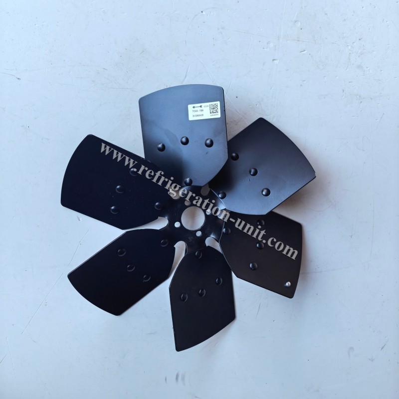 38-00604-00 Replace The 38-60000-01 Carrier Original Spare Parts Condenser Fan Blade Supra 650 / 722 / 744 / 750 / 750 MT / 750 SW / 850 / 850 MT / 900