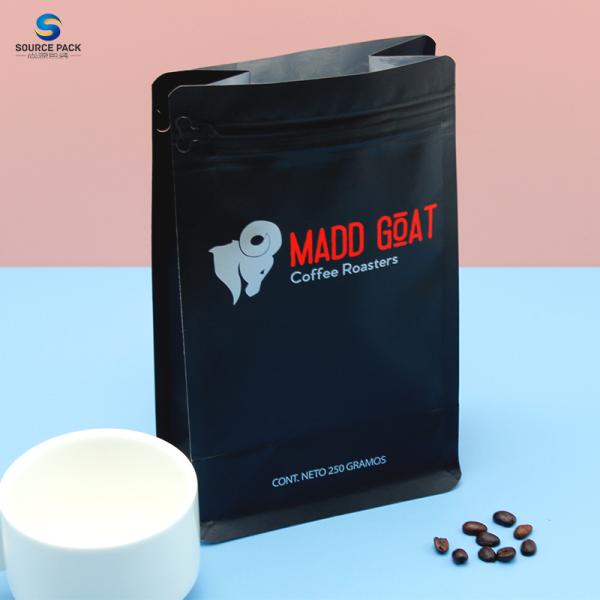 Customized Aluminum Packaging Bag for Coffee Bean with Zipper and Valve