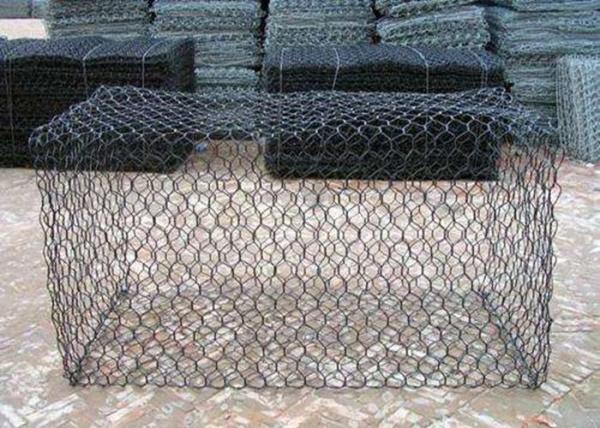 2.7mm Plastic Coated 80x100mm Gabion Wall Mesh
