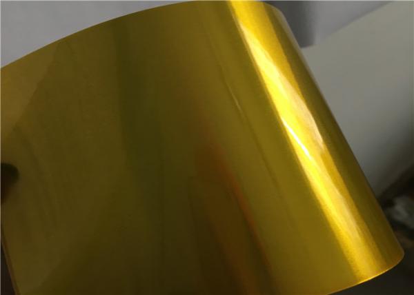 Chemicals Resistance Candy Powder Coat Gold Transparent Effect High Heat Dissipation