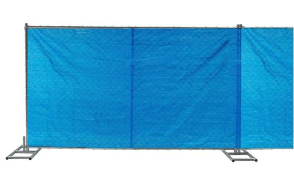 chain link temporary construction fence panels 6FT X 10F Mesh 2 3/8  x 2 3/8 ( 60mm x 60mm ) x 12 gauge wire