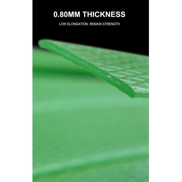 1608 Зелёный полиэстер Пластиковая проволока Стальная лента