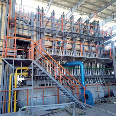 380V 120T Industrial Glass Furnace Heating Equipment for Glass Industry