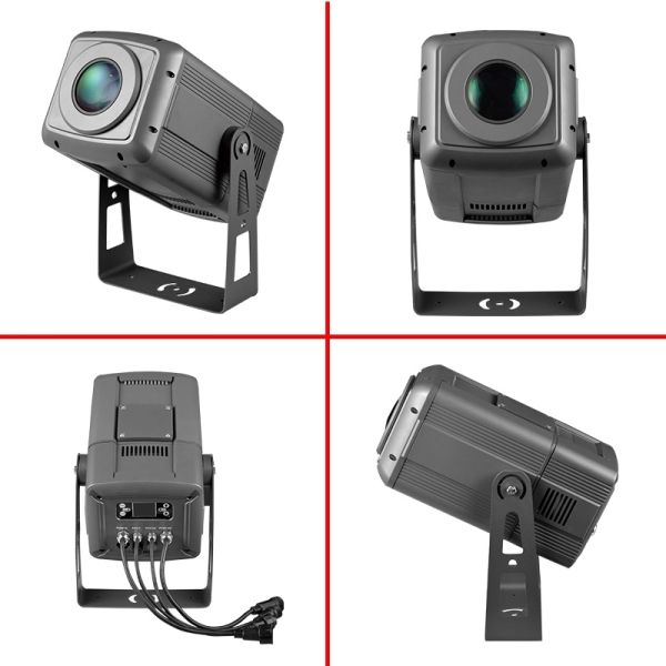 100W Outdoor LED Projection Light Ripple Floating Effect Garden Zoom Light