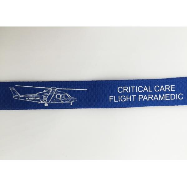 2.0 CM Silk-screen printed Polyester lanyards with any color and any Custom Logo printing