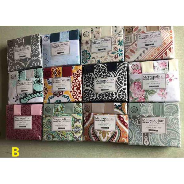 6pcs King Size Microfiber Sheet Set in European and American Style with Solid Pattern