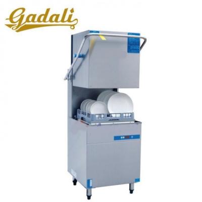 15.71kw Commercial Dishwashing Machine , Hood Type Dishwasher 380V
