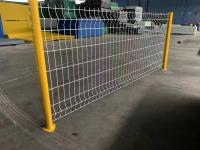 Cercas de seguridad de malla de alambre soldado curvado 3D personalizado para el hogar / al aire libre