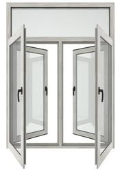 1300mm Anodizing Aluminium Frame Casement Window