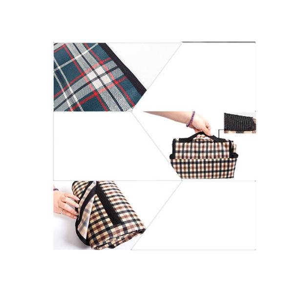 Аксессуаров пикника многодетной семьи одеяло пикника на открытом воздухе портативное складывая розовое