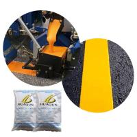 Meilleur effet de débit personnalisé type standard réfléchissant revêtement en poudre peinture de route thermoplastique