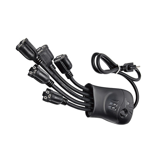 5 outlet Power Strip and Extension Socket With 15A Circuit Breaker Surger Protector