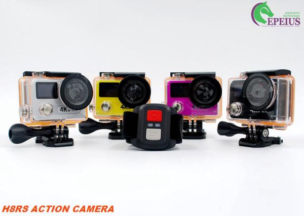 Ultra 4K H8RS VR 360 Camera WiFi Dual Screen Waterproof Anti Shake For Outdoor Sports