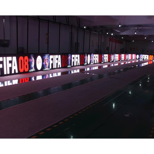 Indoor P5 Stadium LED Screen Perimeter High Brightness Banner LED Display