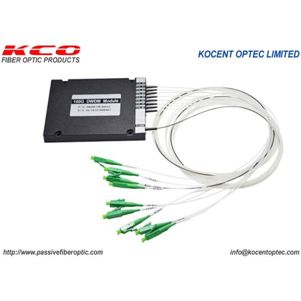 Fiber Optic DWDM Dense Wavelength Division Multiplexer ABS Modular LC APC 100G 8CH
