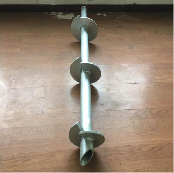 Screw Piles For Farm Fence Base Supports Ground Mounted