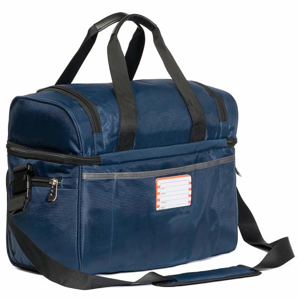 Heavy Duty Fabric Thick Insulated Food Cooler Bags For Adults Customized Color