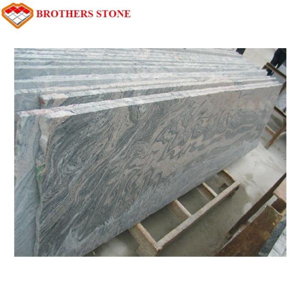 Alkali Resistance Polished Granite Stone , China Juparana Granite Slabs 2400x700mm