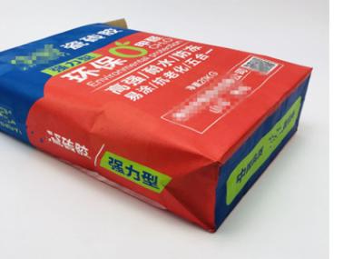 Eco Friendly Square Bottom Multiwall Paper Bags Recyclable With Customizable Valve