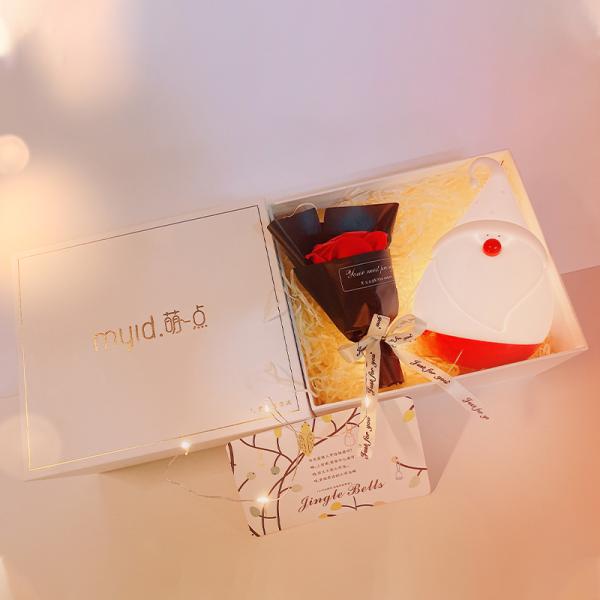 Logotipo personalizado OEM homem de neve de Natal LED lâmpada de luz noturna com 30000 horas de vida útil