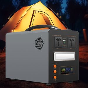 OEM portable power station Lithium Ion 600W Portable Power Station Portable Battery Generator For Outdoor Solar Backup