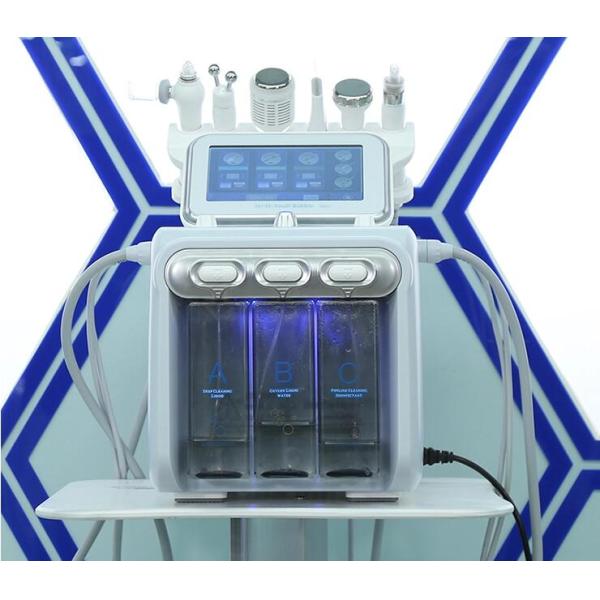 H2O2 Hydra Dermabrasion Machine , Oxygen Jet Peeling Hydrafacial Device