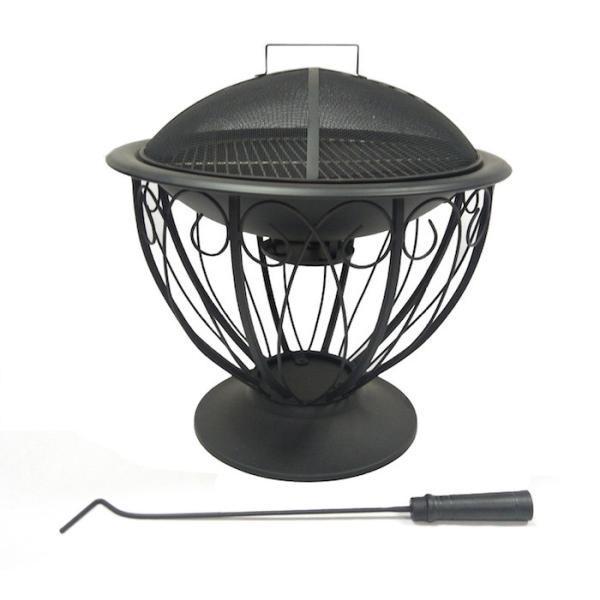 Барбекю сада 51*51*53cm стальное жарит американский загородный стиль