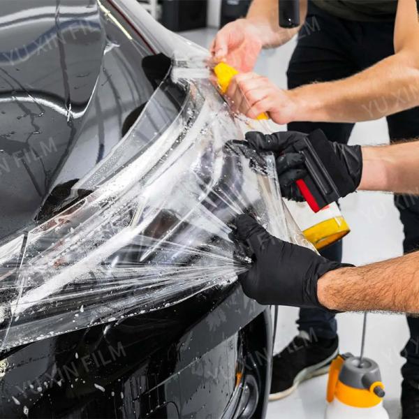 Custom Clear TPU Paint Protection Film Hydrophobic PPF Paint Protection Wrap Film