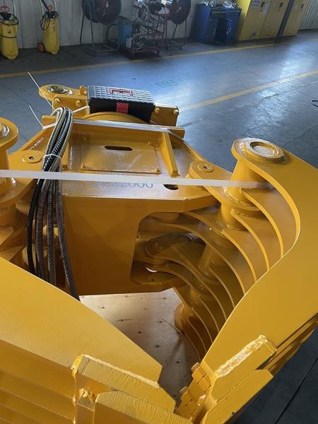 Hydraulic Rotating Excavator Demolition Shear Grapple Metal ODM