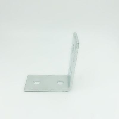 O suporte de conector do ângulo do fardo entalhou o suporte de canto de alumínio pre galvanizado do prendedor