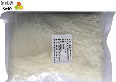 Os laços fáceis do fecho de correr do fio da liberação, fecho de correr plástico do comprimento de 100mm amarram a resistência à tração 8kg