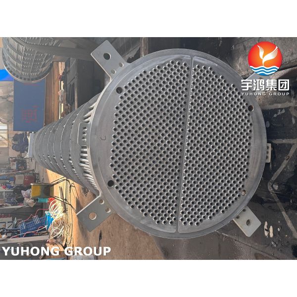 ASME U Stamp Shell and Tube Heat Exchanger U Tube Bundle SA213 TP304L SS304L Chiller