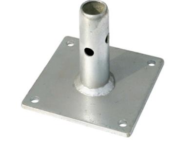 Base ajustável Jack Plate Escavadeira Base Plate para apoio de construção