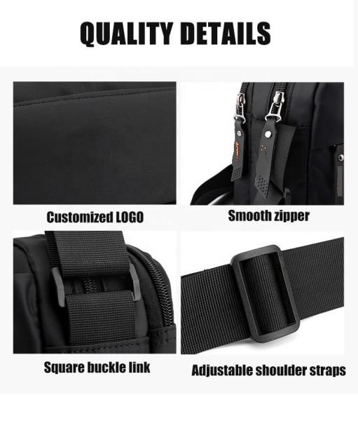 Men Travel Sport Sling Cross Body Chest Shoulder Bag Anti Theft