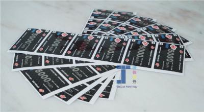 Glossy Surface Anti Counterfeiting Label Anti Tamper Sticker Frosted