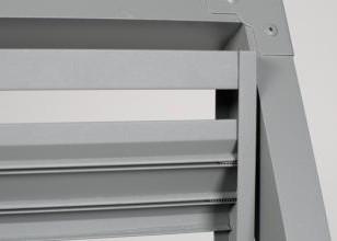 Window Anodized Aluminium Frame Profiles With 6005 / 6063 / 6061Alloy Material