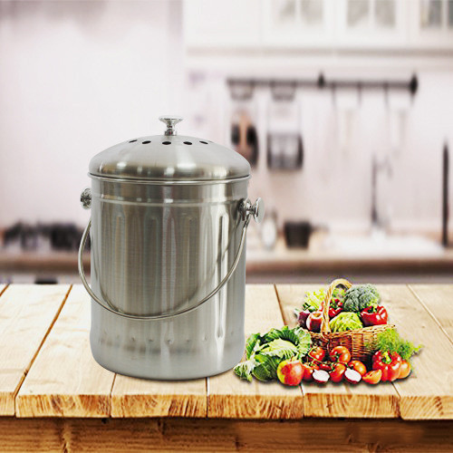 Organic Kitchen Bin Food Compost Bin for Kitchen Bathroom Bins