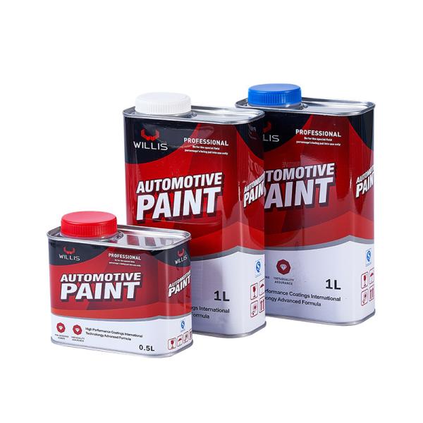Yellow Resistant Car Touch Up Spray Paint , Transparent Metallic Auto Paint