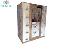 Douche d'air automatique de cargaison de pièce propre de porte coulissante d'acier inoxydable 110-380V